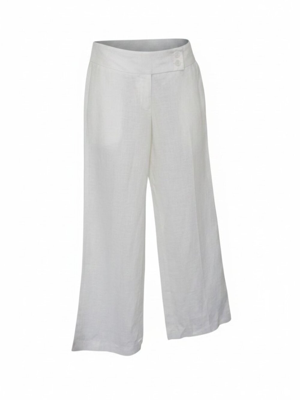 Michael Michael Kors Linen Pants Women White Pockets Fashion Basics size 0 - Picture 5 of 10
